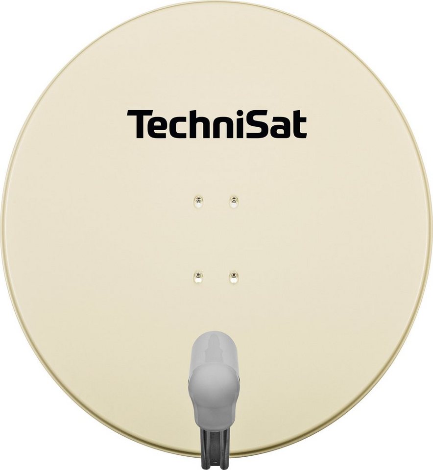 TechniSat SATMAN 850 PLUS mit UNYSAT-Twin-LNB SAT-Antenne (85 cm, Aluminium) von TechniSat