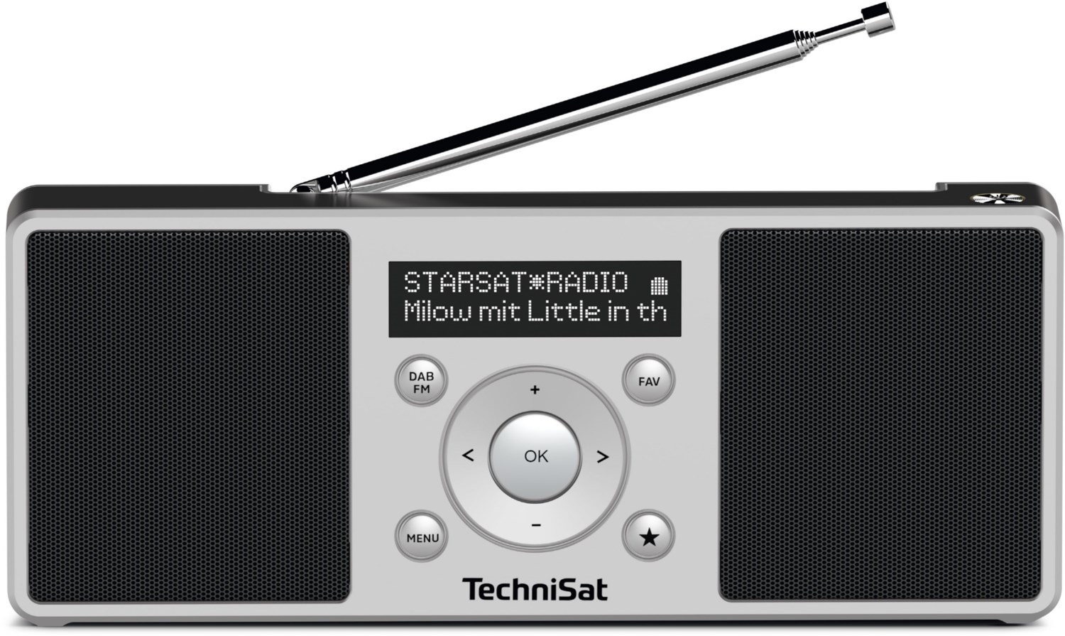 Digitradio 1S Heimradio schwarz/silber von Technisat