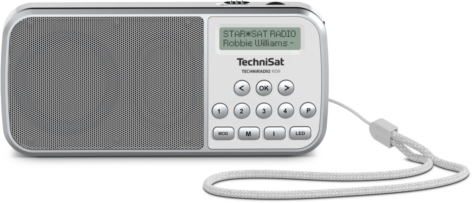 TechniRadio RDR Taschenradio weiß von Technisat