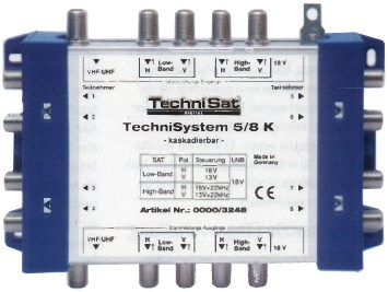 TechniSystem 5/8 K Multischalter-System von Technisat