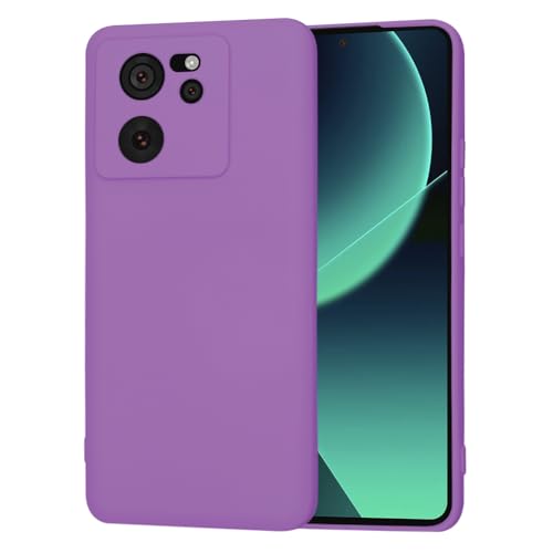 Techsuit Soft Flex Back Cover Hülle für Xiaomi 13T/13T Pro - Lila von Techsuit