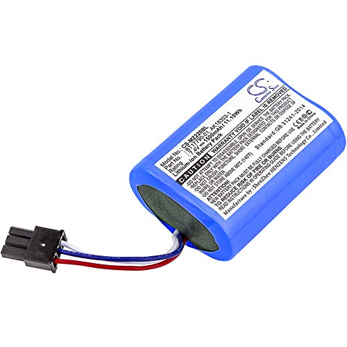 TCTK Akkus 1500mAh Kompatibel mit [Zebra] IMZ320, MZ220, MZ320, MZ420L Ersetzt AK18353-1, Ersetzt BT17790-1, Ersetzt BT17790-2, Ersetzt M3I-0UB00000-03 FBA von Techtek