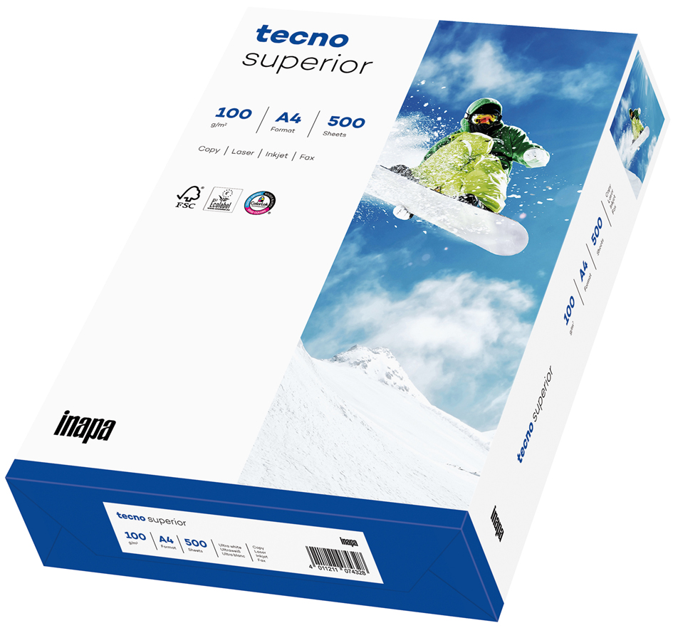 tecno Multifunktionspapier superior, A4, 90 g/qm von Tecno