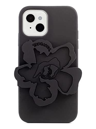 Ted Baker ROSILI Silikonhülle für iPhone 13, Magnolie, Schwarz von Ted Baker