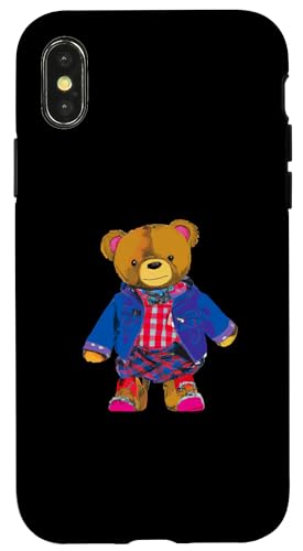 Hülle für iPhone X/XS Niedlicher Teddybär, Tiere. von Teddy bear