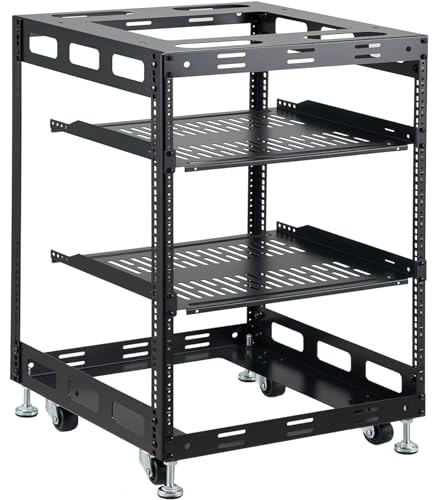 10U Open Frame Rack für Server & AV-Ausrüstung – Wandmontierbares Design von Tedgetal