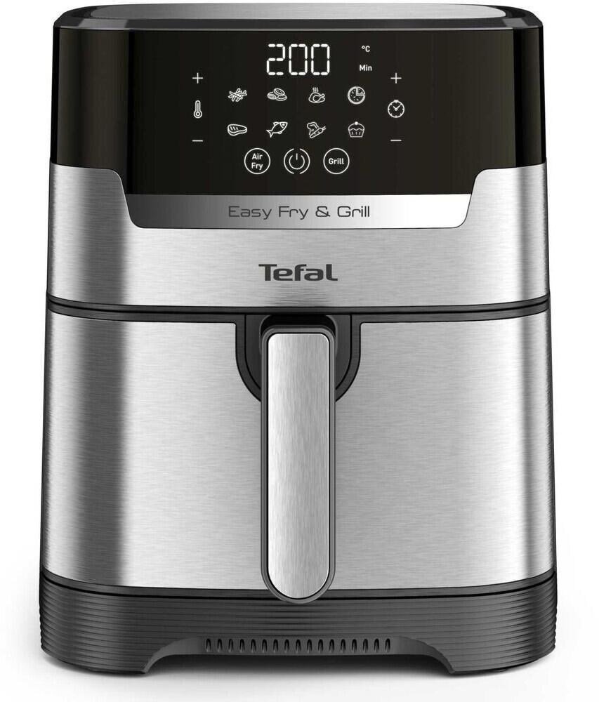 Tefal Easy Fry & Grill XL Deluxe Heißluftfritteuse, 4,2L, schwarz/silber von Tefal®