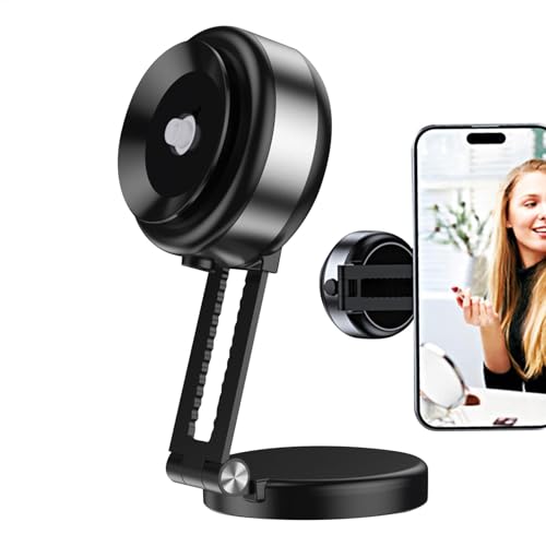 Teksome Saugmontage, Vakuummagnetständer,Telefonständer Retractable Holder Mount - Auto -Innenraumzubehör, elektrisches Vakuum -Mobiltelefonständer für -Fitnessstudio von Teksome