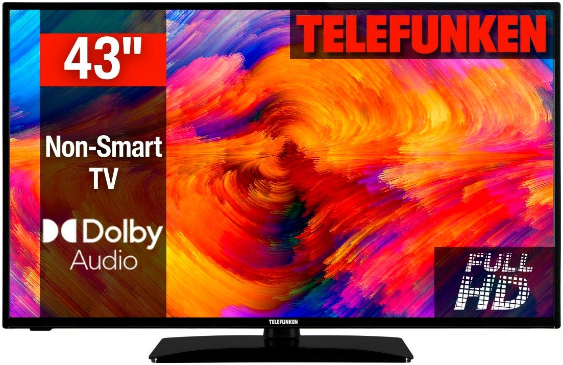 Telefunken D43F553M1 LED-Fernseher (108 cm/43 Zoll, Full HD) von Telefunken