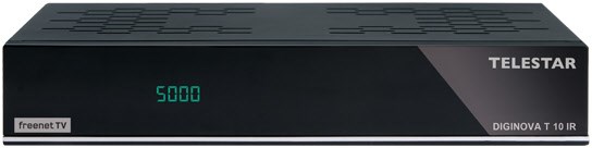 DIGINOVA T 10 IR DVB-T2 HD Receiver von Telestar