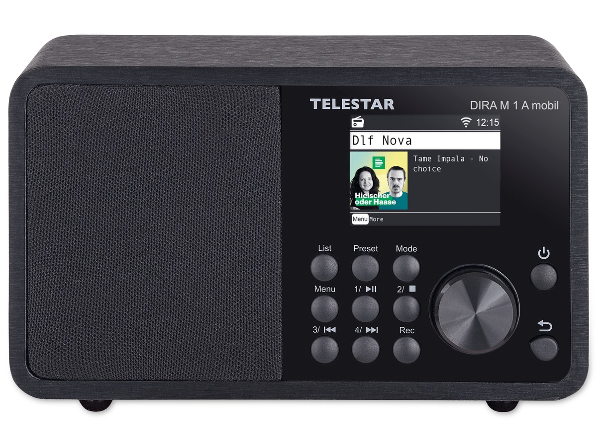 TELESTAR DAB+/UKW Radio DIRA M1A mobile, Warnsystem, Akku von Telestar