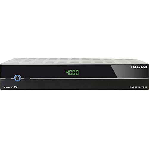 Telestar DIGISTAR T2 IR, DVB-T2 & DVB-C HDTV Receiver, USB, IRDETO Kartenleser, Farbe:schwarz von Telestar