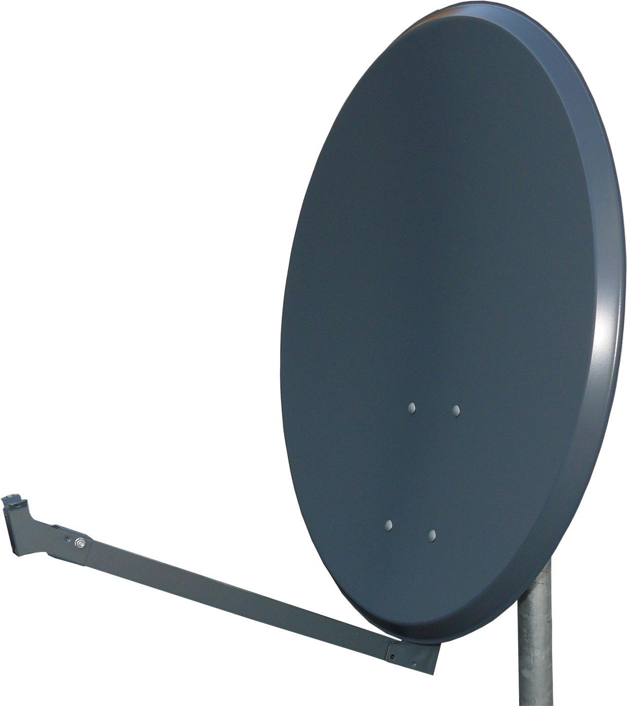 Televes Die neuen Easy-Line Satellitenantennen aus pulverbeschichteten Aluminiumerf�llen die von gewohnten Qualit�ts- und Leistungsstandards.Die R�ckenhalterung, der Feedarm und der LNB-Halter sind alle in derFarbe des Reflektors lackiert. (793203) von Televes