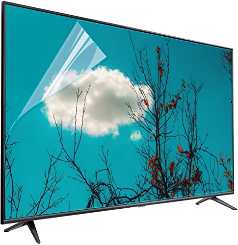 Blendfreie TV-Displayschutzfolie, 81,3 - 190,5 cm (32 - 75 Zoll), blendfrei, kratzfest, schützt Ihre Augen, passend für LCD, LED, 4K OLED und QLED HDTV (Größe: 942 x 529 mm) von Tenda