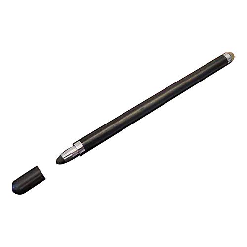 Stylus Pen Universal Dual-Head Anti-Fingerprint Soft Tip Capacitive Touch Screen Stylus Pen für Touchscreen Smartphones und Tablets (Black) von Tenglang