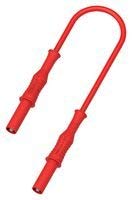 Tenma 76-016 Messleitung, 4 mm Stecker auf Stecker, 1,5 m, Rot von Tenma