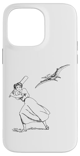 Hülle für iPhone 14 Pro Max Cricket mit Terradactyl-Dinosaurier von Terra