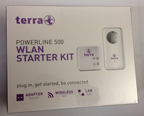 TERRA Powerline 500 WLAN (2) Starter Kit von Terra