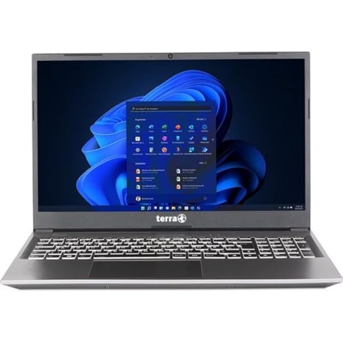 Terra Mobile 1500P R5-5625U 15,6 Zoll Notebook AMD Ryzen 5 5500U Windows 11 von Terra