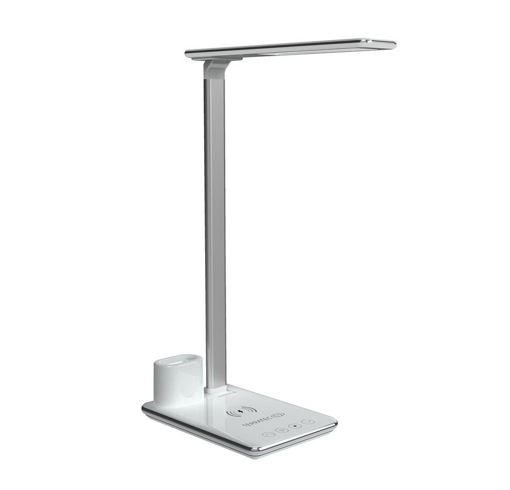 Terratec ChargeAIR All Light Ladestation (Schreibtisch-Lampe mit kabelloser Ladefunktion, USB-Port) von Terratec