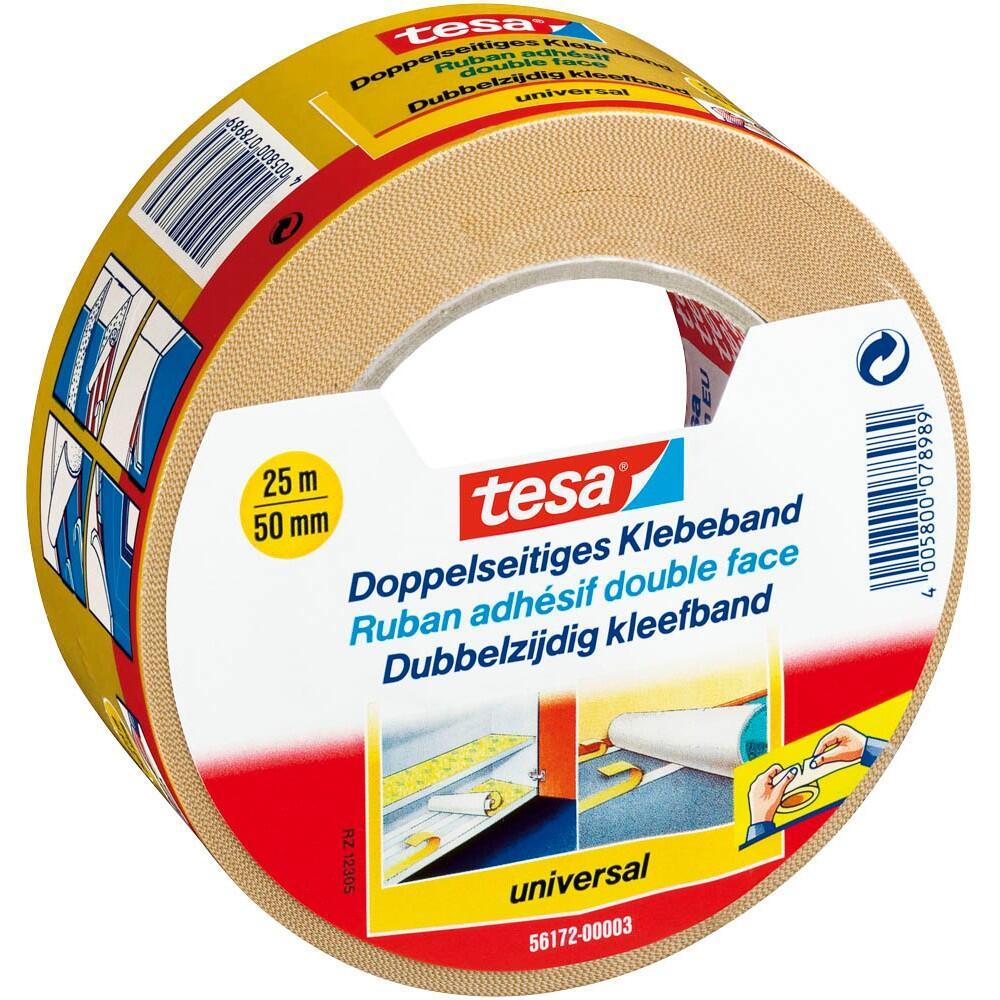 tesa universal doppelseitiges Klebeband 50 mm x 25 m braun tesa universal doppelseitiges Klebeband 50 mm x 25 m braun von Tesa