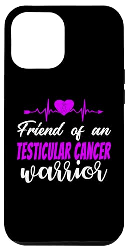 Hülle für iPhone 14 Plus Hodenkrebs-Bewusstsein violettes Band Unterstützung Freund von Testicular Cancer Awareness Products (Lwaka)