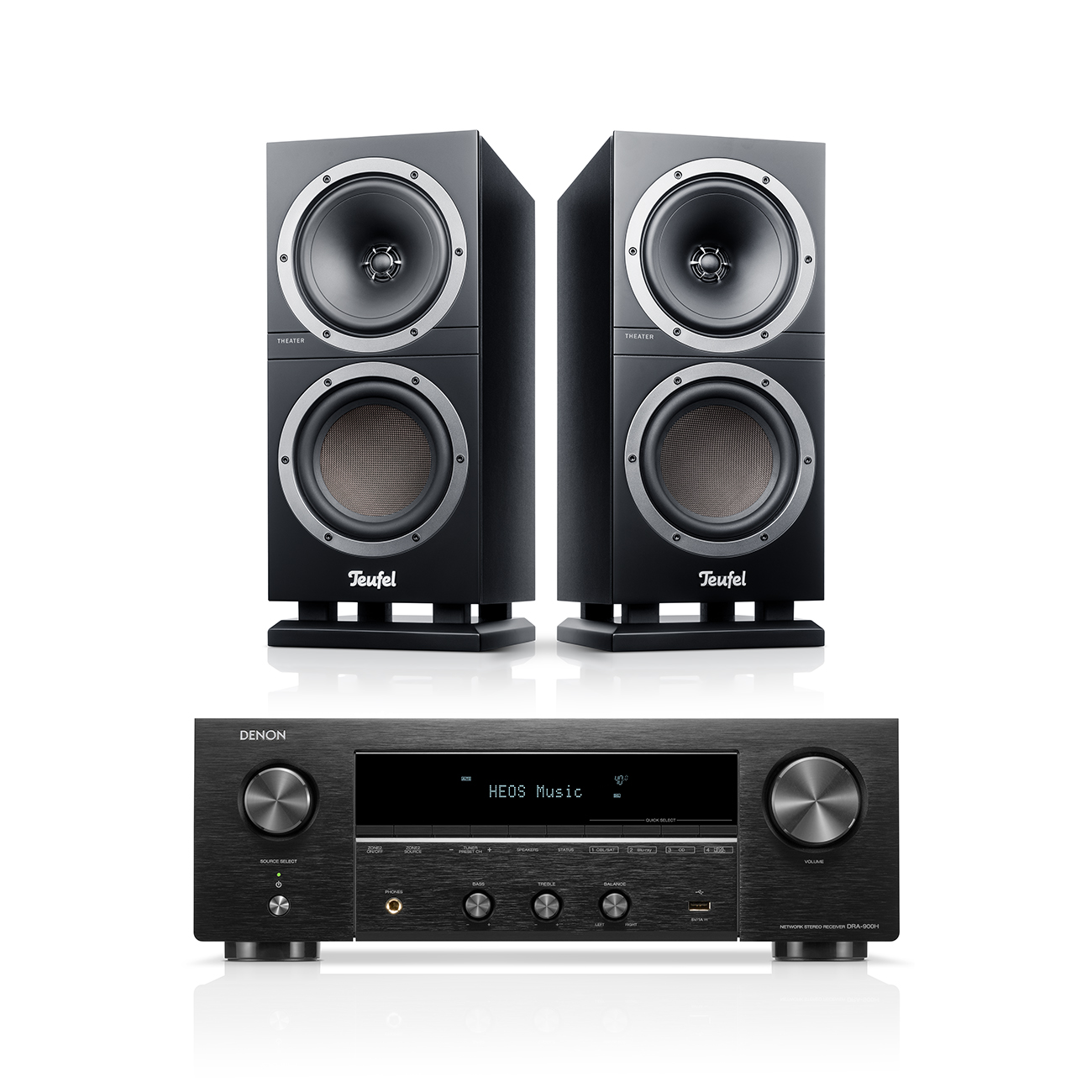 THEATER 500S + DENON DRA-900H von Teufel