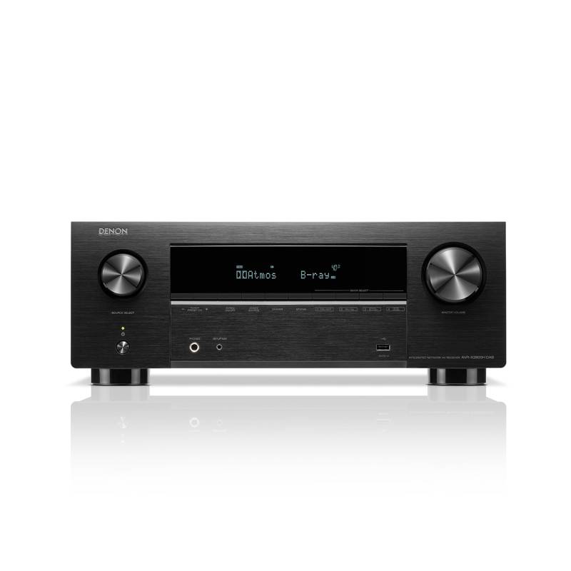 Teufel Denon AVR-X2800H DAB Bluetooth extra Phono-Eingang Schwarz von Teufel