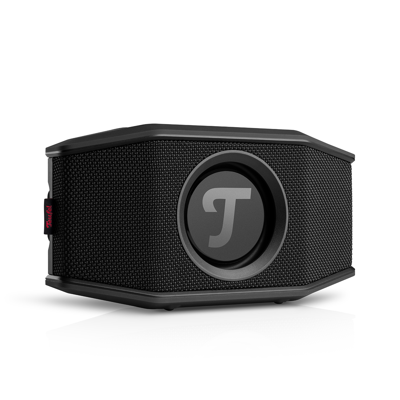 Teufel ROCKSTER GO 2 Bluetooth-Stereo-Speaker bis 28h Laufzeit wasserdichtt Bedientasten Night Black von Teufel