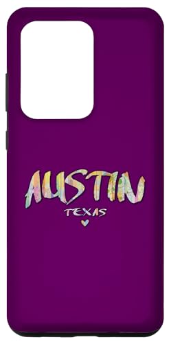 Hülle für Galaxy S20 Ultra Austin Texas – Austin TX Aquarell-Logo von Texas Arts and Culture