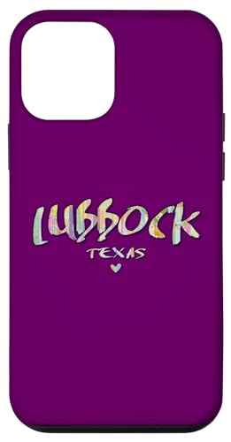 Hülle für iPhone 12 mini Lubbock Texas - Lubbock TX Aquarell-Logo von Texas Arts and Culture