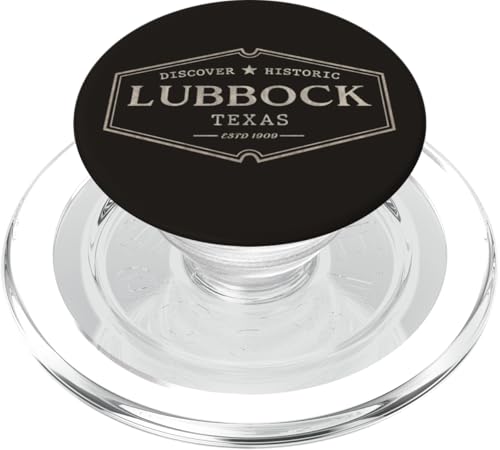 Lubbock Texas | Historisches Lubbock TX PopSockets PopGrip für MagSafe von Texas Design Apparel