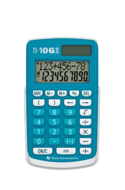 Texas Instruments - TI-106 II Basic Calculator von Texas Instruments