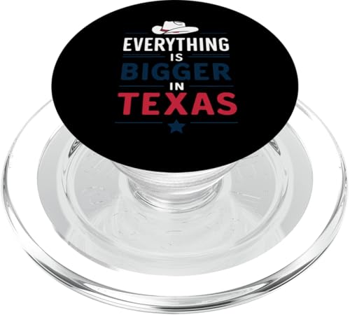 Texas In Texas, USA, Bundesstaat Amerika, ist alles größer PopSockets PopGrip für MagSafe von Texas State Texan Texas