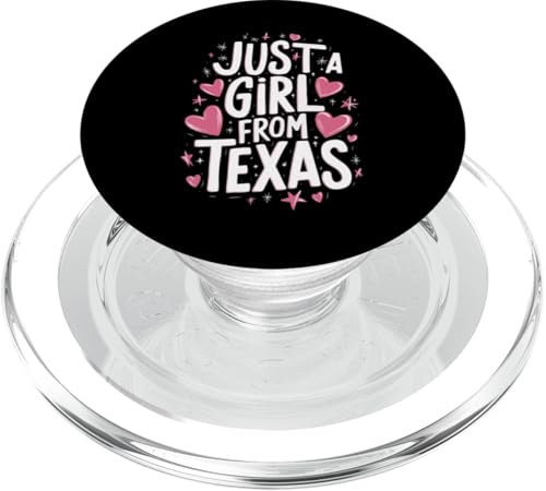 Texas Nur ein Mädchen aus dem US-Bundesstaat Texas PopSockets PopGrip für MagSafe von Texas State Texan Texas