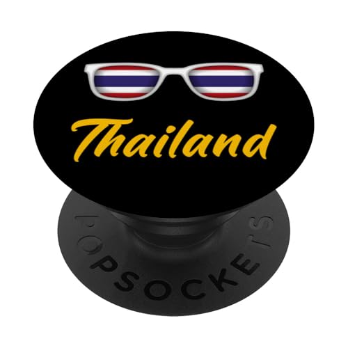 Thailand, Flagge von Thailand, Thailand-Flagge. PopSockets Klebender PopGrip von Thailand,Thailand Flag,Flag of Thailand.