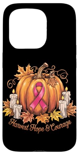 Hülle für iPhone 15 Pro Ernte Hoffnung Mut Thanksgiving Brustkrebs Bewusstsein von Thanksgiving Cancer Support Girls Women Tees Gifts