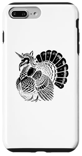 Hülle für iPhone 7 Plus/8 Plus Einhorn Truthahn Thanksgiving Day Truthähne von Thanksgiving Day Turkey Lover Gifts