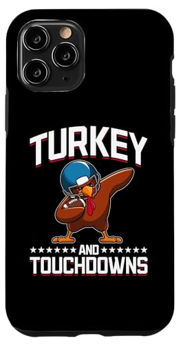 Hülle für iPhone 11 Pro Thanksgiving Fußball Türkei Türkei und Touchdowns von Thanksgiving Football Turkey Season Graphics Co.