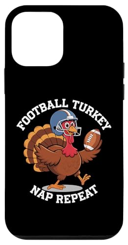 Hülle für iPhone 12 mini Thanksgiving Fußball Türkei Fußball Türkei Nickerchen Wiederholung von Thanksgiving Football Turkey Season Graphics Co.