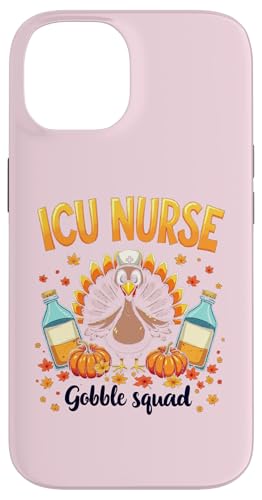 Hülle für iPhone 14 Thanksgiving ICU Nurse Gobble Squad Turkey von Thanksgiving For Nurses