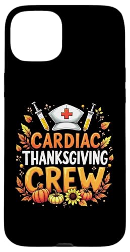 Hülle für iPhone 15 Plus Cardiac Thanksgiving Crew von Thanksgiving For Nurses