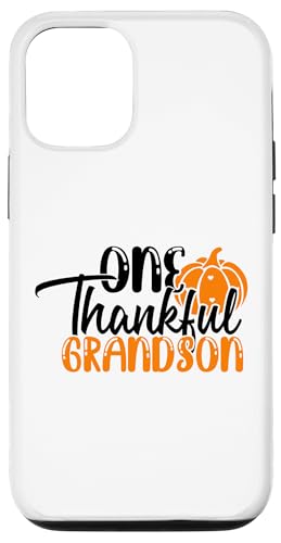 Hülle für iPhone 13 Pro Ein dankbarer Enkel Thanksgiving-Kürbisfeiertag von Thanksgiving Funny Turkey Day Thankful Family Tees