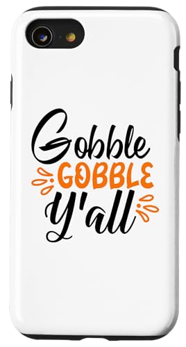 Hülle für iPhone SE (2020) / 7 / 8 Thanksgiving Truthahn Kürbis Herbst Familienurlaub von Thanksgiving Funny Turkey Day Thankful Family Tees