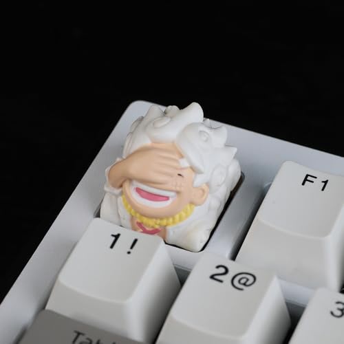 Tastenkappen, mechanische Tastatur aus Kunstharz, dreidimensionale Tastenkappe, Anime-Charaktere, personalisierte Ersatz-Tastenkappen für Gaming-Tastaturen (Stil 2) von Thawella