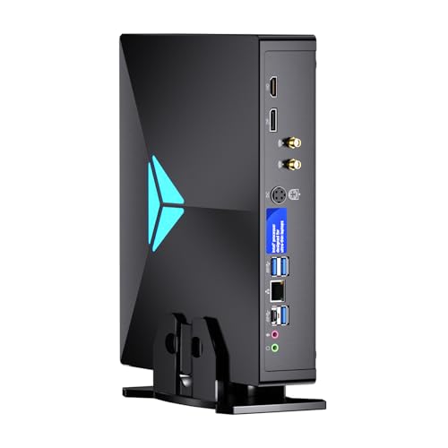 Thdeukoty Mini Gaming PC i9-10900F mit GeForce RTX3050 8G, Mini Game Desktop Computer 32G DDR4 RAM 256G SSD, Windows 11 Pro, WiFi6 BT5.2, Optisch, 1* HDMI 3* DP, 8K, Vier Displays für Gaming/Design von Thdeukoty