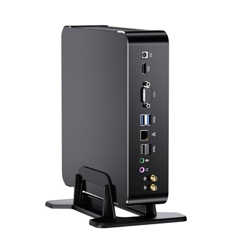 Thdeukoty Mini PC, i7-4700HQ(bis zu 3,4GHz, 6M Cache), 16G DDR4 RAM 256G SSD, DUAL/BT5.2/USB3.0/RJ45/Ethernet, Desktop Computer von Thdeukoty