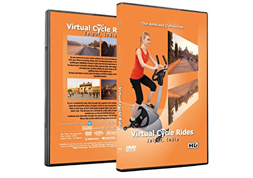 Virtuelle Fahrradtouren DVD - Jaipur, Indien - für Indoor Radfahren, Laufband und Jogging Workouts von The Ambient Collection