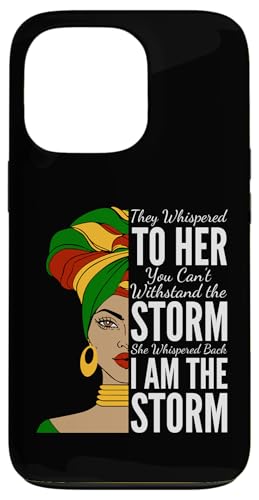 Hülle für iPhone 13 Pro Ich bin der Sturm - Black History Month - Afrikanische Bürgerrechte von The Black History Store