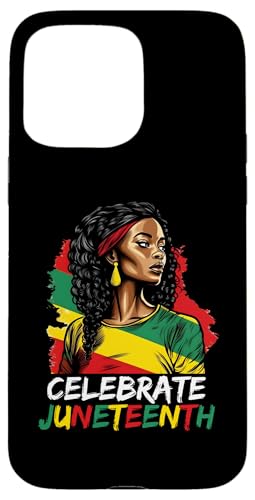 Hülle für iPhone 15 Pro Max Juneteenth Celebrate 1865 African Black History Women von The Black History Store